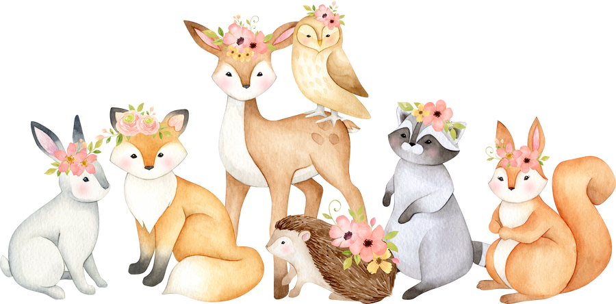 Woodland animals